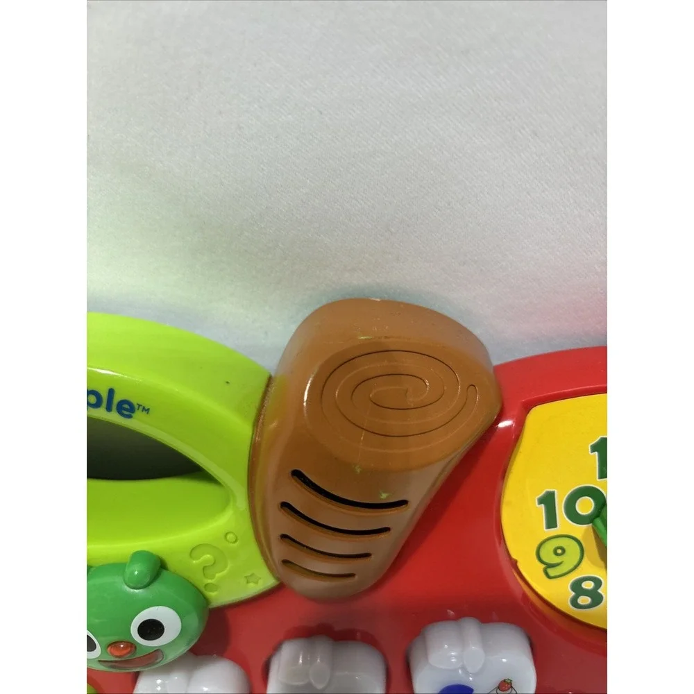 Vtech Alphabet Apple Light Up Talking Learning System Toy WORKING Homeschool